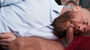 Men: Sneaky Ride on Daddy X's Big Rod during Gaming