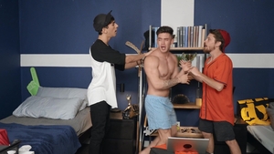 Men: Tied Up Twink's Wild Ride