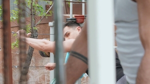 Men: Intimate Shower Encounters Under the Flow