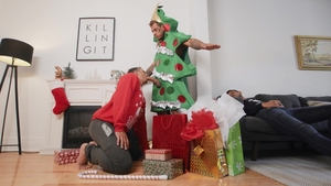 Nate Grimes' Dildo Delights Under the Tree