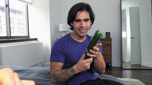 Fucking Ass with Cucumber Fun