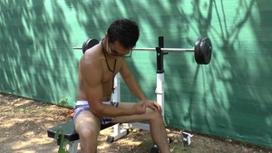 A Garden Haven for Strapping Lads