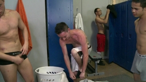 Cock Virgins: Boys Get Nasty in Locker Room