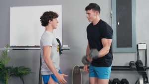 Sean Cody: Spit-Roasted Twink's Wild Doggystyle Ride
