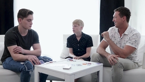 Family Dick: Double Plowing of Younger Stepbro