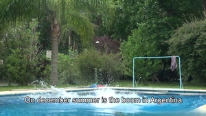 Latin Leche: Studs Playing Naughty Poolside Games