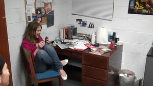 Dick Dorm: A Double Teamed BJ Unleashes Dorm Room Chaos